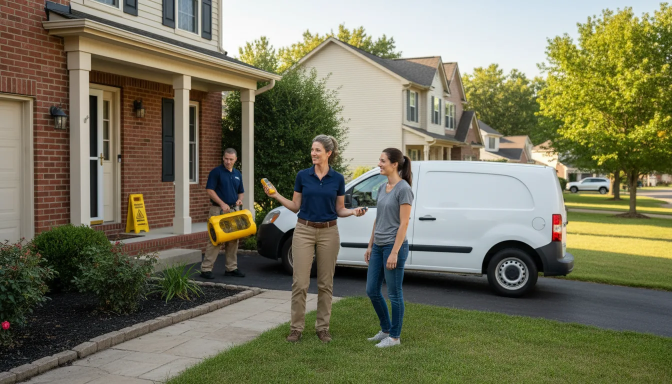 Water restoration image for Mildew Remediation in Park Ridge, NJ
